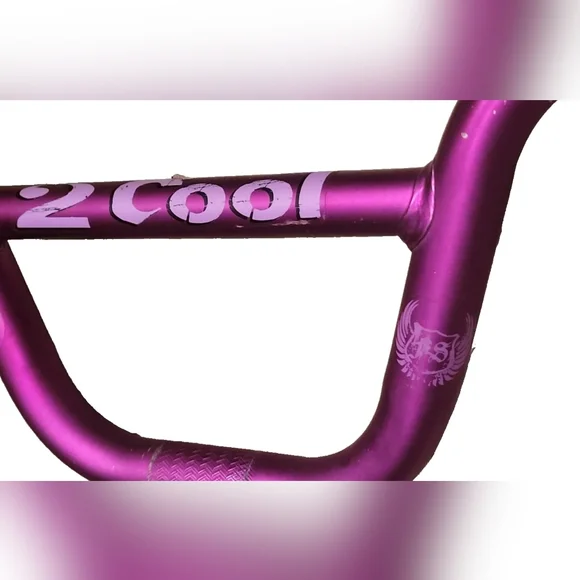 Kent 2 cool BMX handlebar [pink fuchsia color] ➡️ used bike part replacement - Picture 2 of 5
